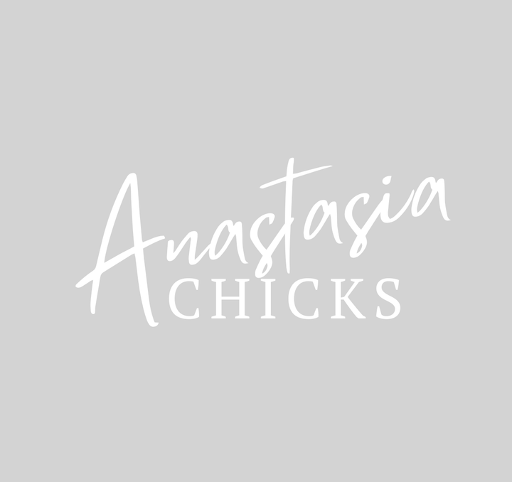 Anastasia Chicks Custom Logo LED Neon Sign – 36" White Hanging Acrylic Neon Light