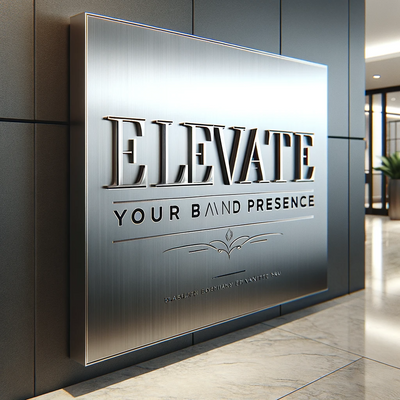 Elevate Your Brand Presence with Custom Metal Signs from nneeoonn