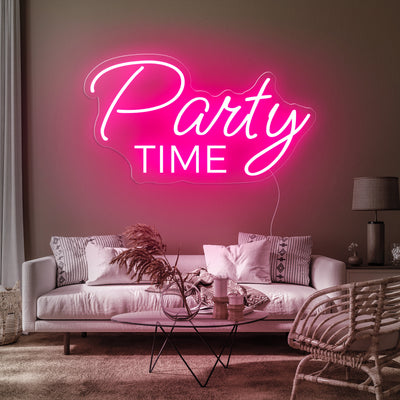 PARTY TIME NEON SIGNS