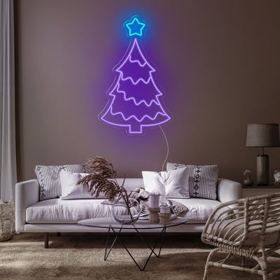 CHRISTMAS TREE NEON SIGN