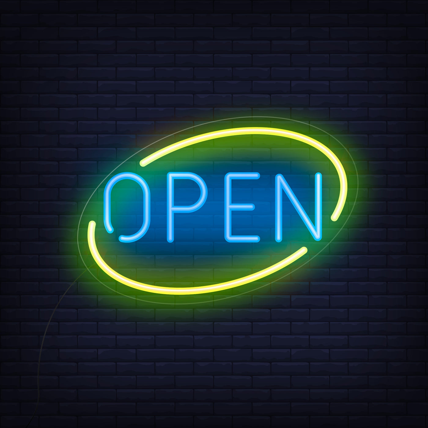 Open - LED Neon Signs Style A