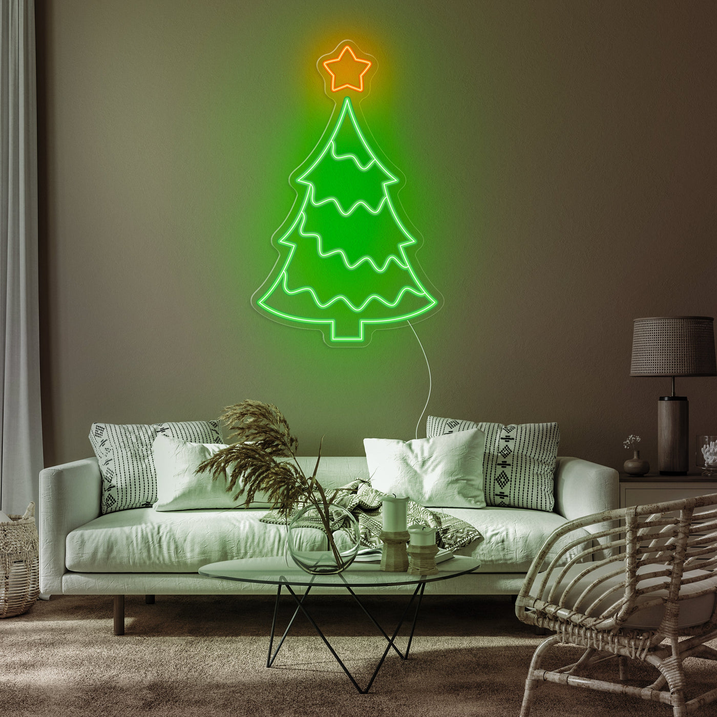 CHRISTMAS TREE NEON SIGN