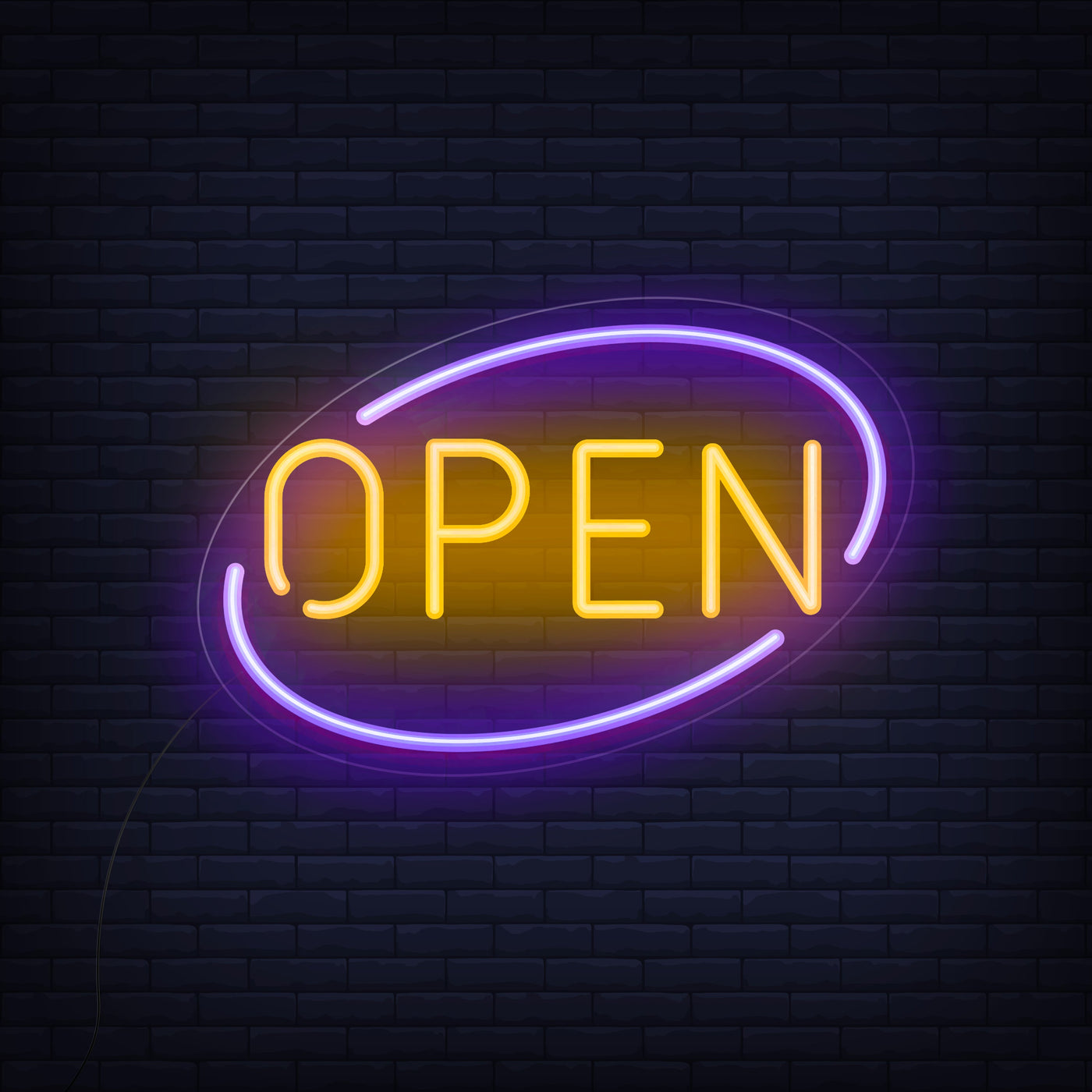 Open - LED Neon Signs Style A