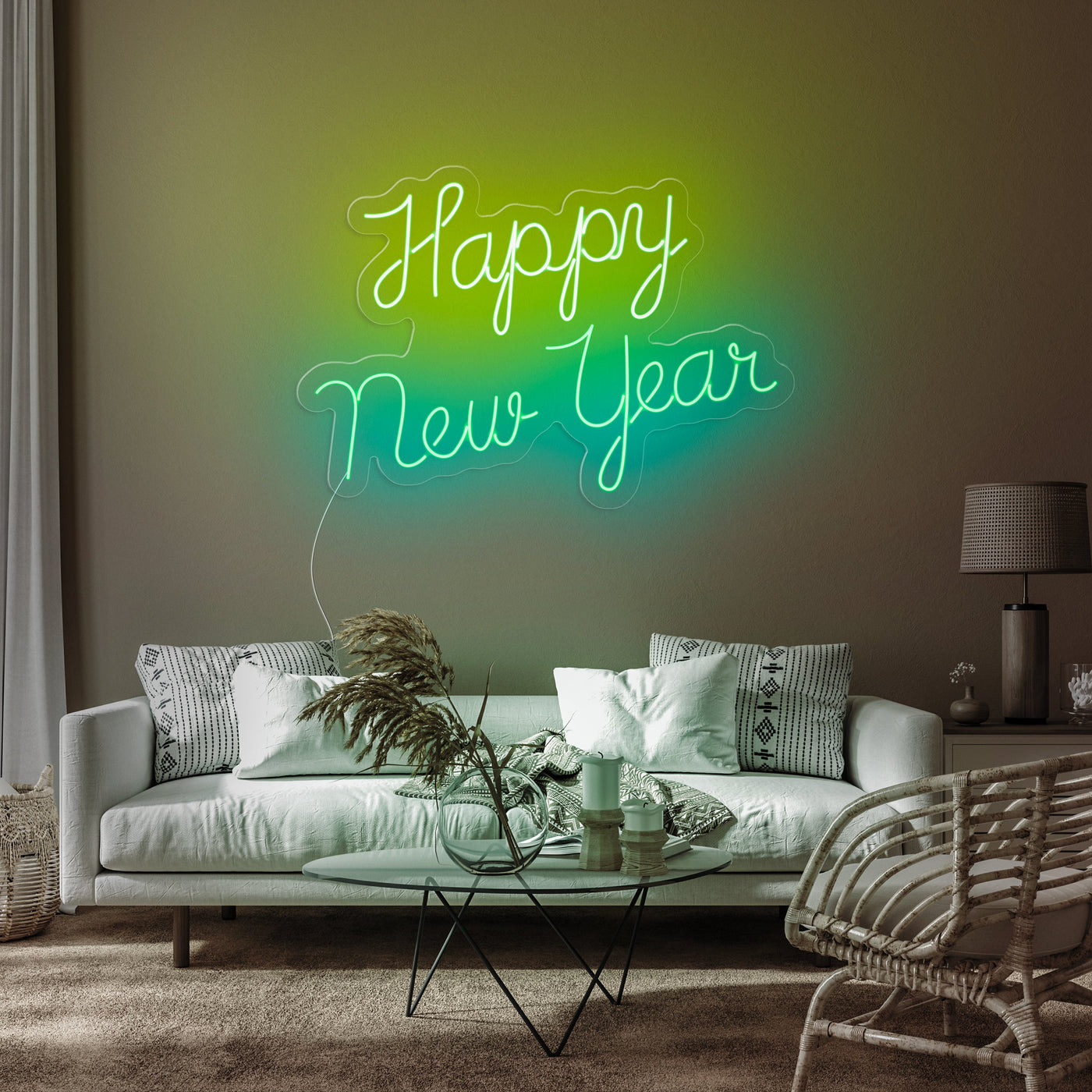 HAPPY NEW YEAR NEON SIGNS