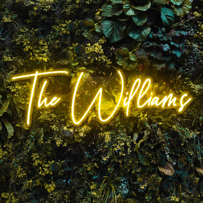 Wedding Neon Signs Text Multi-line LED Light Up Sign For Reception Party Lighting Up Family Name Sign Personalized Wedding Decorations Wall Neon Signs