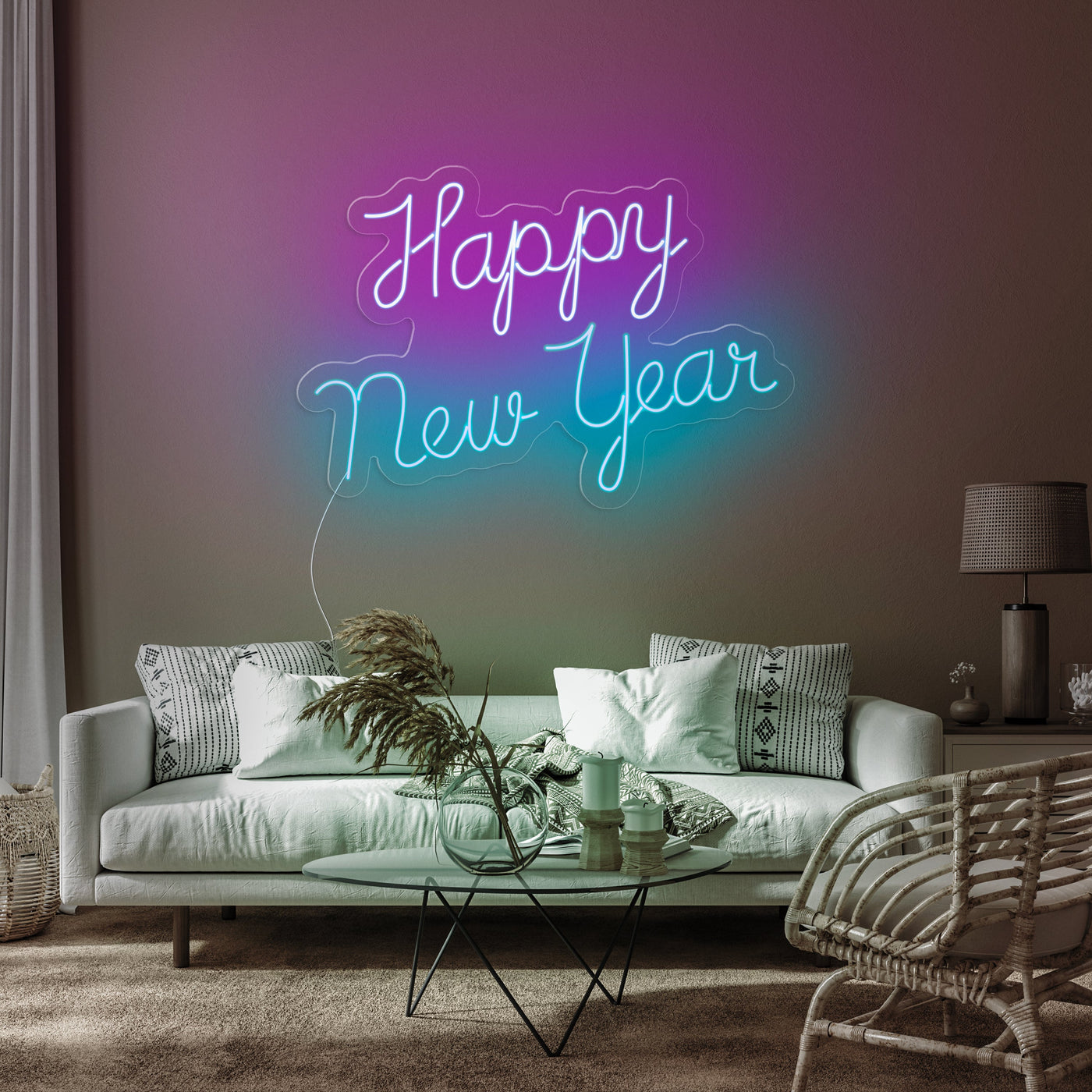 HAPPY NEW YEAR NEON SIGNS