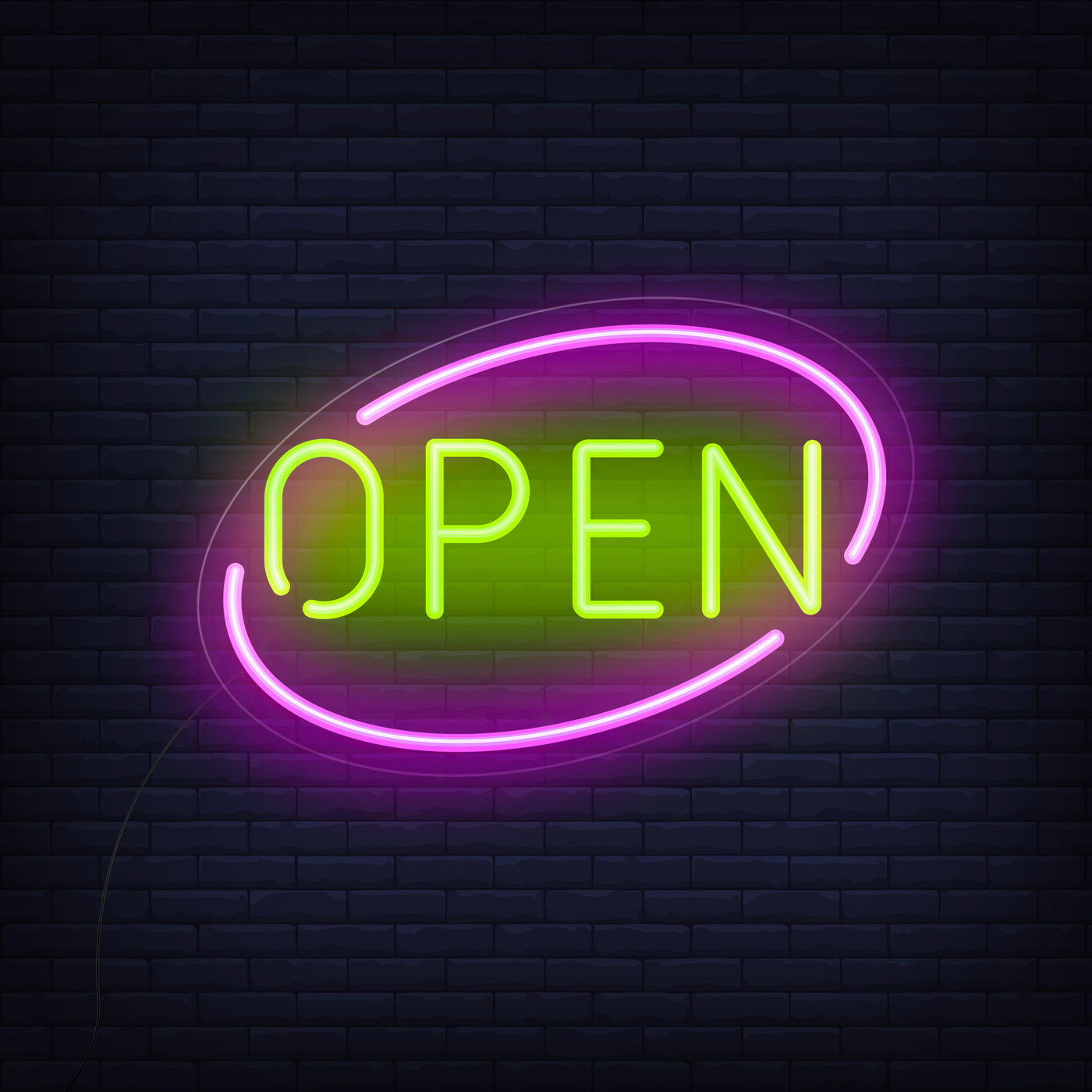 Open - LED Neon Signs Style A