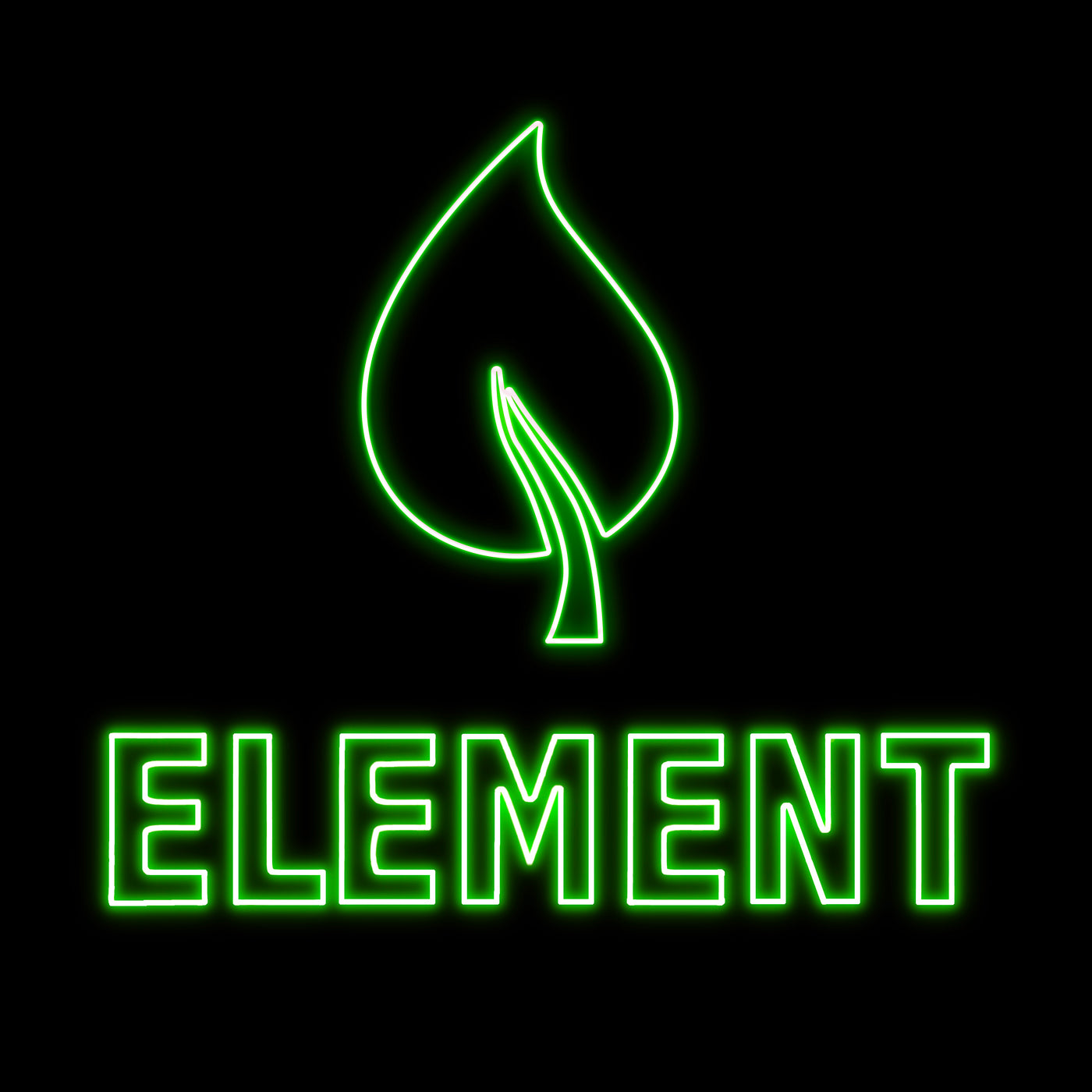 Personalized custom neon lights-ELEMENT-one piece/30"