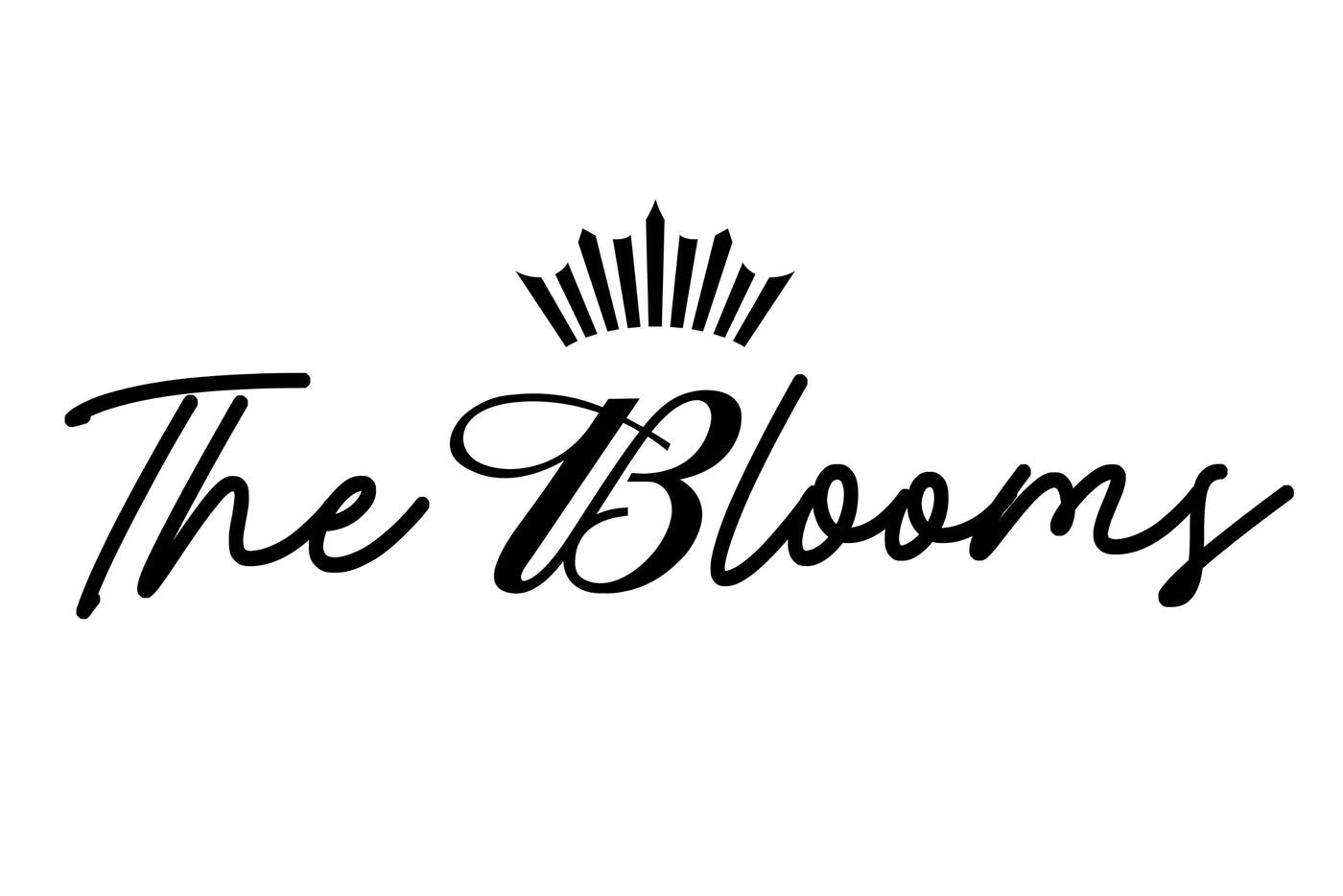 Personalized led neon sign 32 inches-"The Blooms"