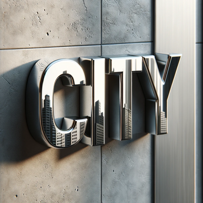 3d Stainless Steel Cut Out Non-Illuminated Letter Signs Building Name Church School Name