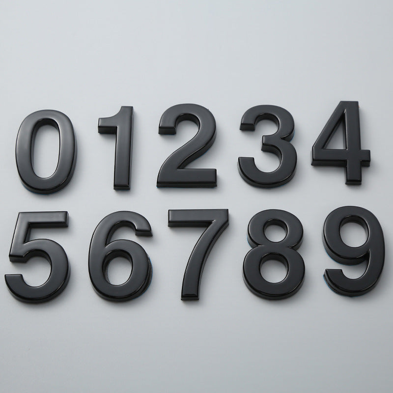 Backlit Led Address Numbers Number Plate Of House Sign