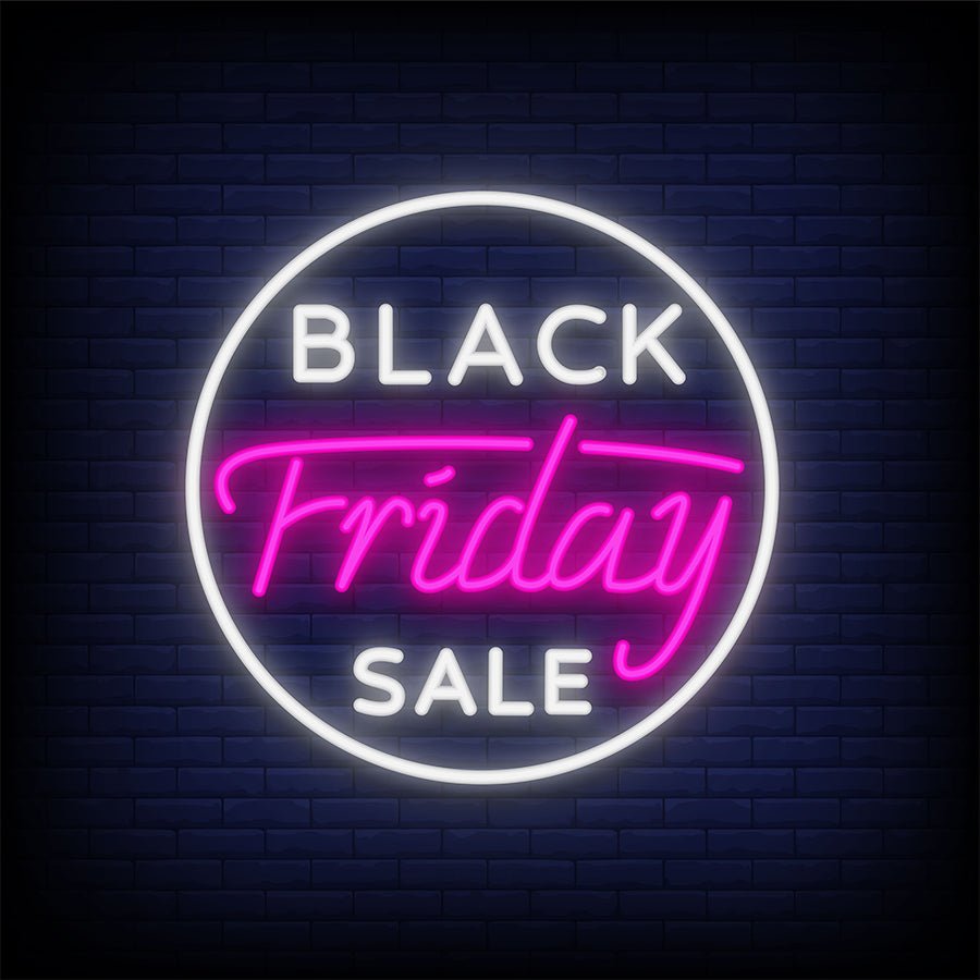 BLACK FRIDAY --LED NEON SIGNS--YELLOW