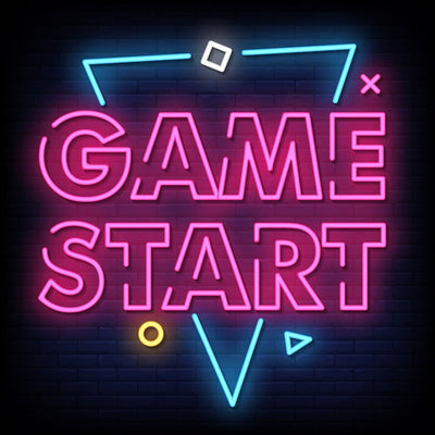 GAME START- LED Neon Signs