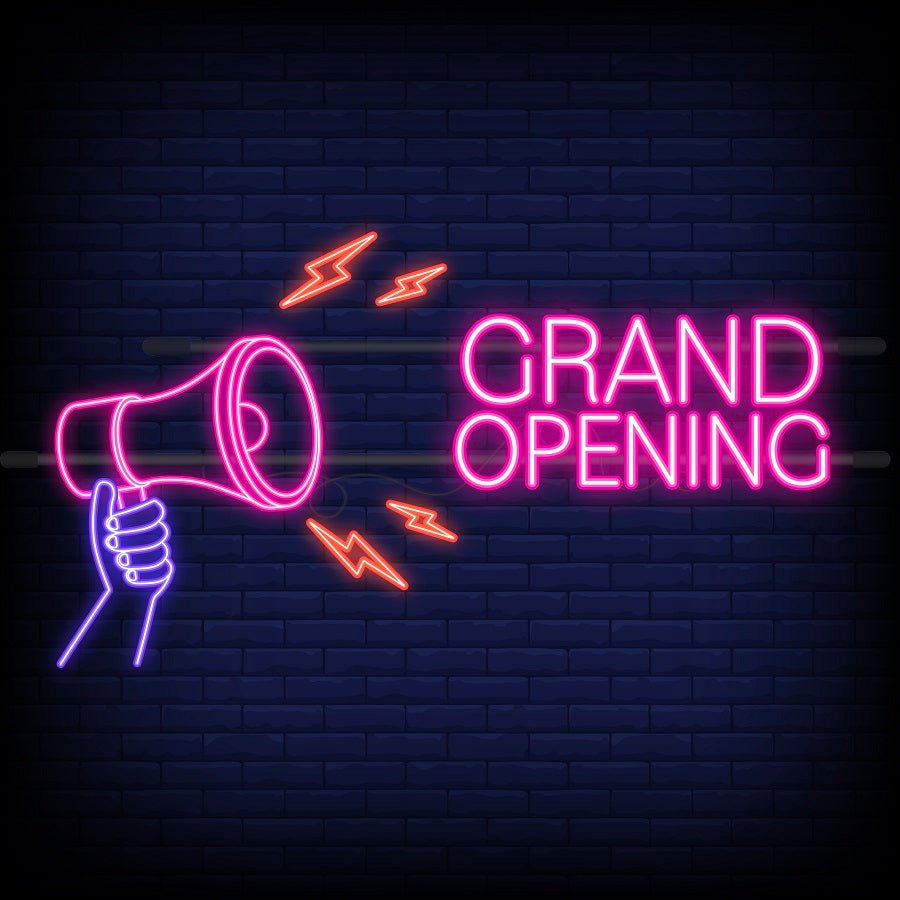 GRAND OPENING- LED Neon Signs