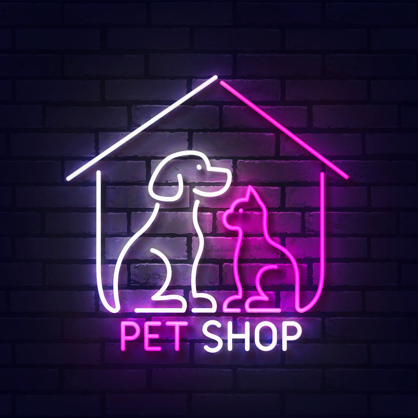 PET SHOP--LED NEON LIGHT