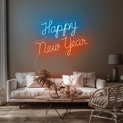 HAPPY NEW YEAR NEON SIGNS A STYLE