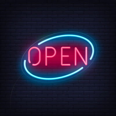 Open - LED Neon Signs Style A