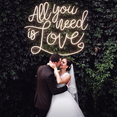 All you need is Love led neon sign