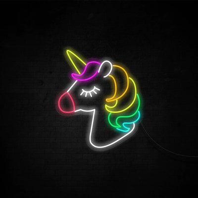 unicorn  led neon signs colorful