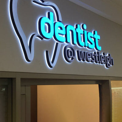 Acrylic Backlit Frontlit 3d Channel Letters Illuminated Led Custom Store Logo Sign Wall Hangings